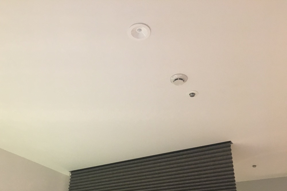 Indoor motion sensor for new construction